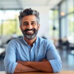 AI generated male image